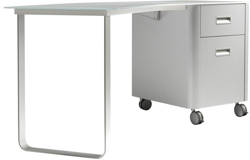 Ligne Roset Прямоугольный стол из ламината с ящиками Travel studio 001paj3d - Вид №3