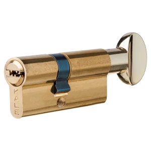 Цилиндр Kale 164SM-71-C-BP, 26х35 мм, ключ/вертушка, цвет золото 82394716 STLM-2199439