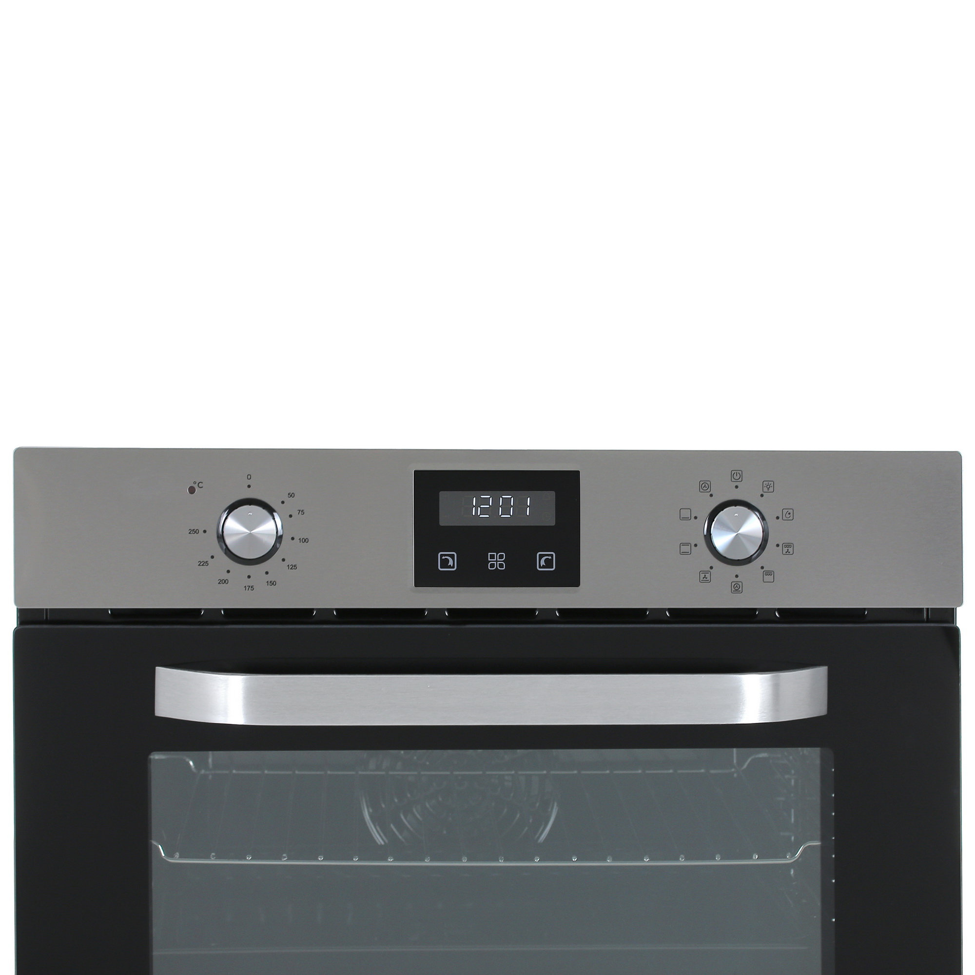 9047523 Электрический духовой шкаф DEXP 1YLO60CDS серебристый STDN-0100894 - Вид №4