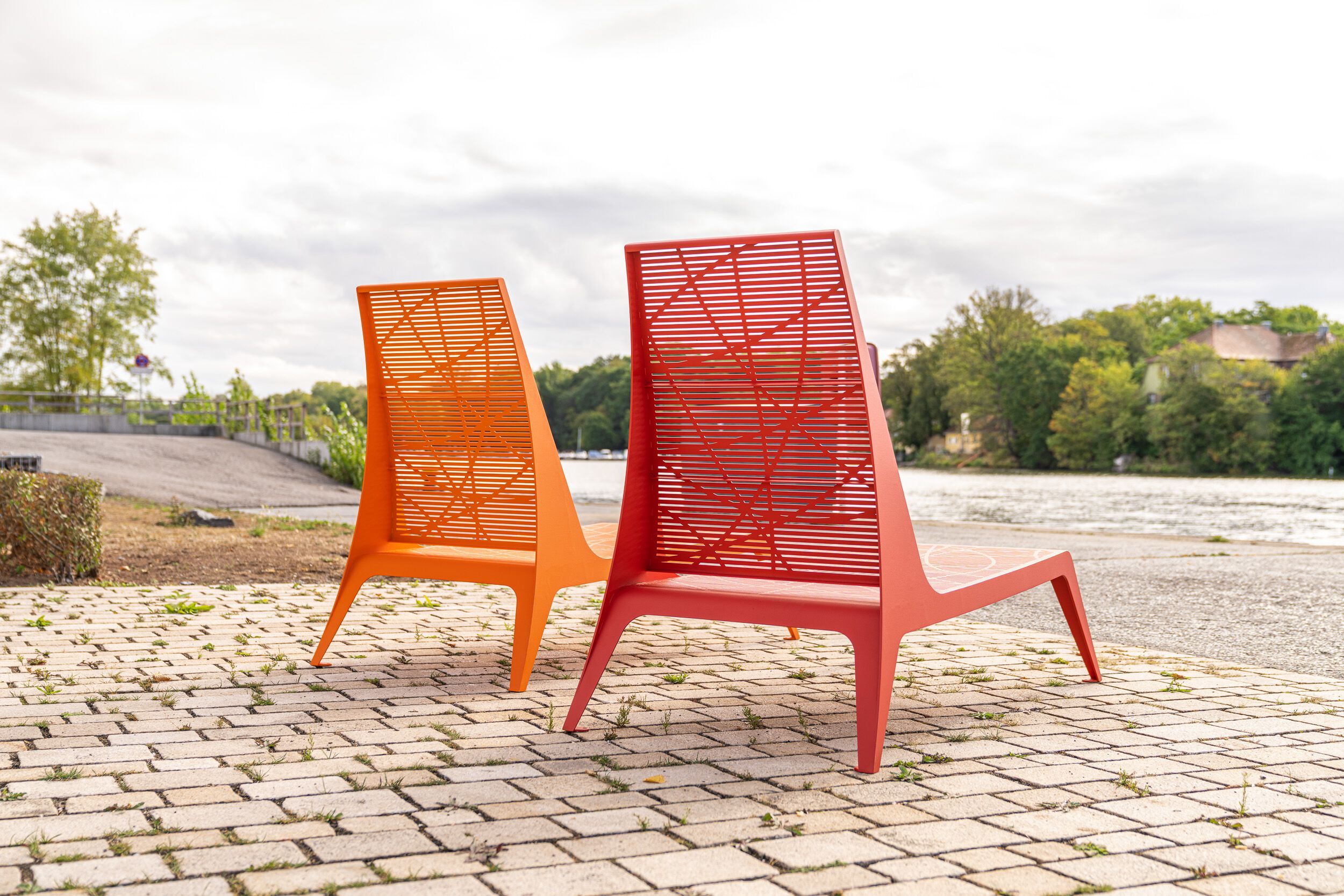 Stainless steel outdoor chair BENKERT BANKE Chalidor ARCH-00090722 - Вид №1