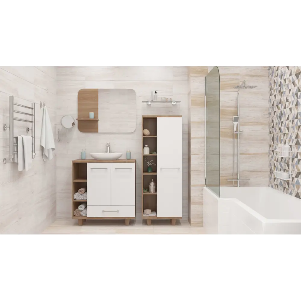 Плитка настенная «Шервуд» 20х40 см 1.58 м2 цвет светло-бежевый LB CERAMICS STLM-2093107 - Вид №3