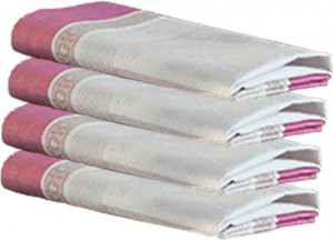 10611502 Garnier-Thiebaut Набор из 4 салфеток 54х54см "Королевские пчёлы" Ткань