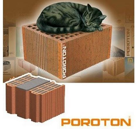 Poroton Блок кирпичный теплоизоляционный sun-id-1403865 - Вид №1