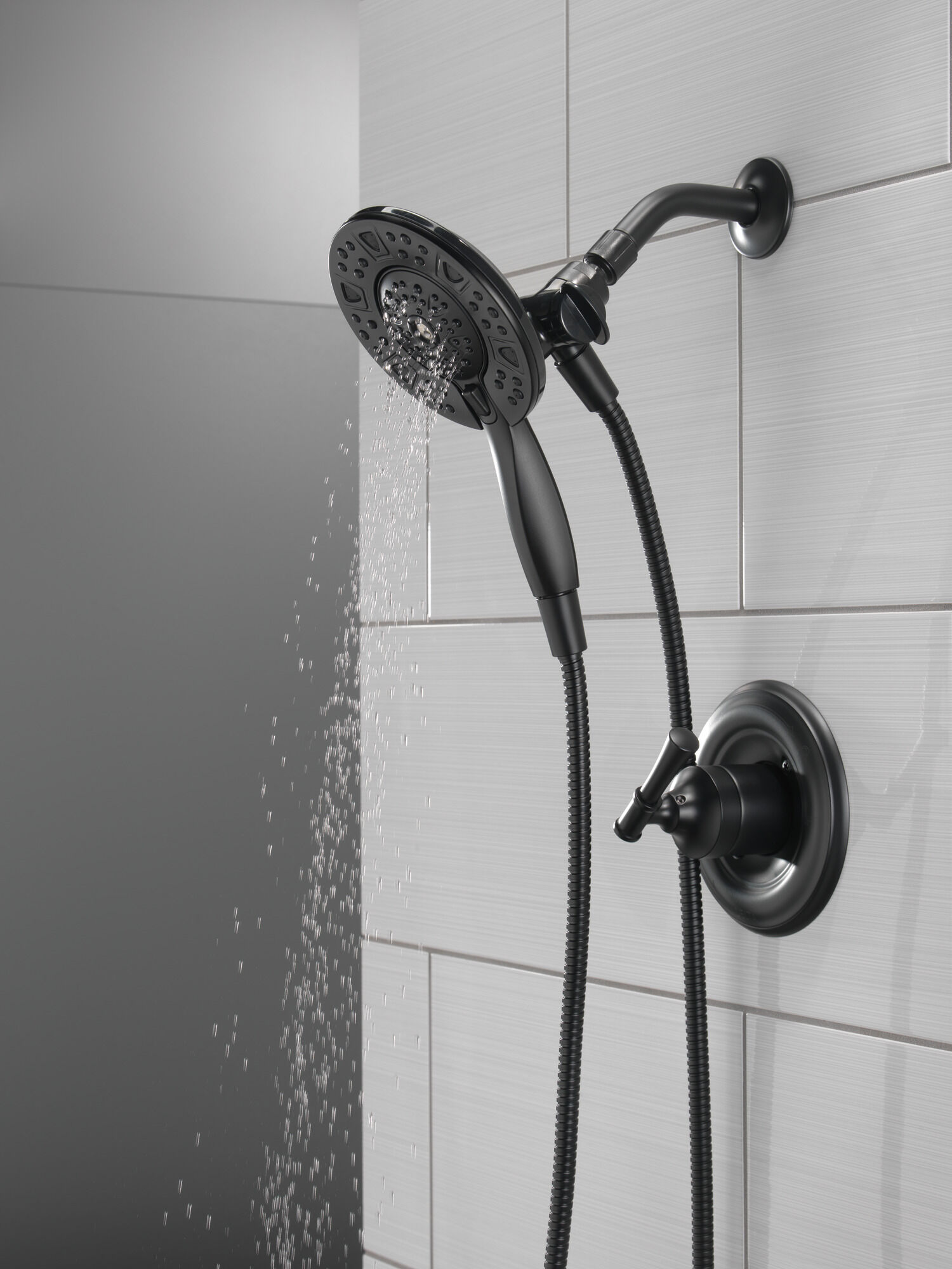 Монитор серии 14 для душа с душевой кабиной "два в одном" с функцией WaterSense In2ition Delta Faucet 142747-BL-I - Вид №10