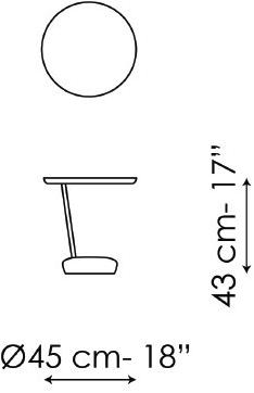 Bonaldo Круглый стол из ясеня sun-id-1345472 - Вид №3