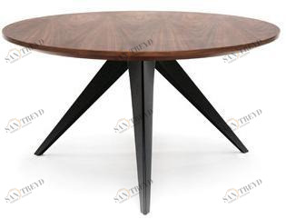 HMD INTERIORS Круглый деревянный сервировочный столик по контракту Aristo sun-id-1383515