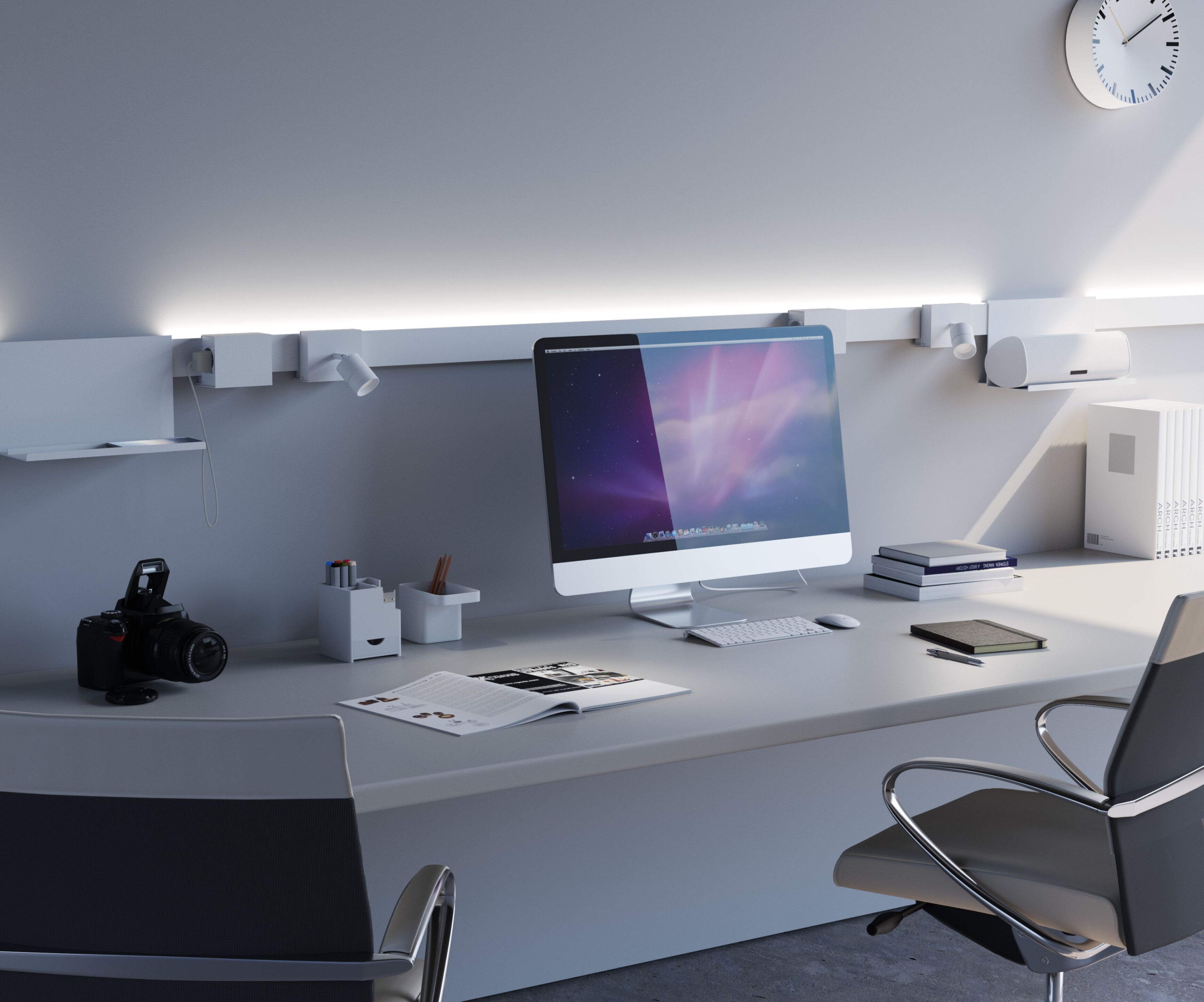 Электрифицированный рельс для перемещаемых розеток Letroh NODO FURNITURE ARCH-00143326 - Вид №7