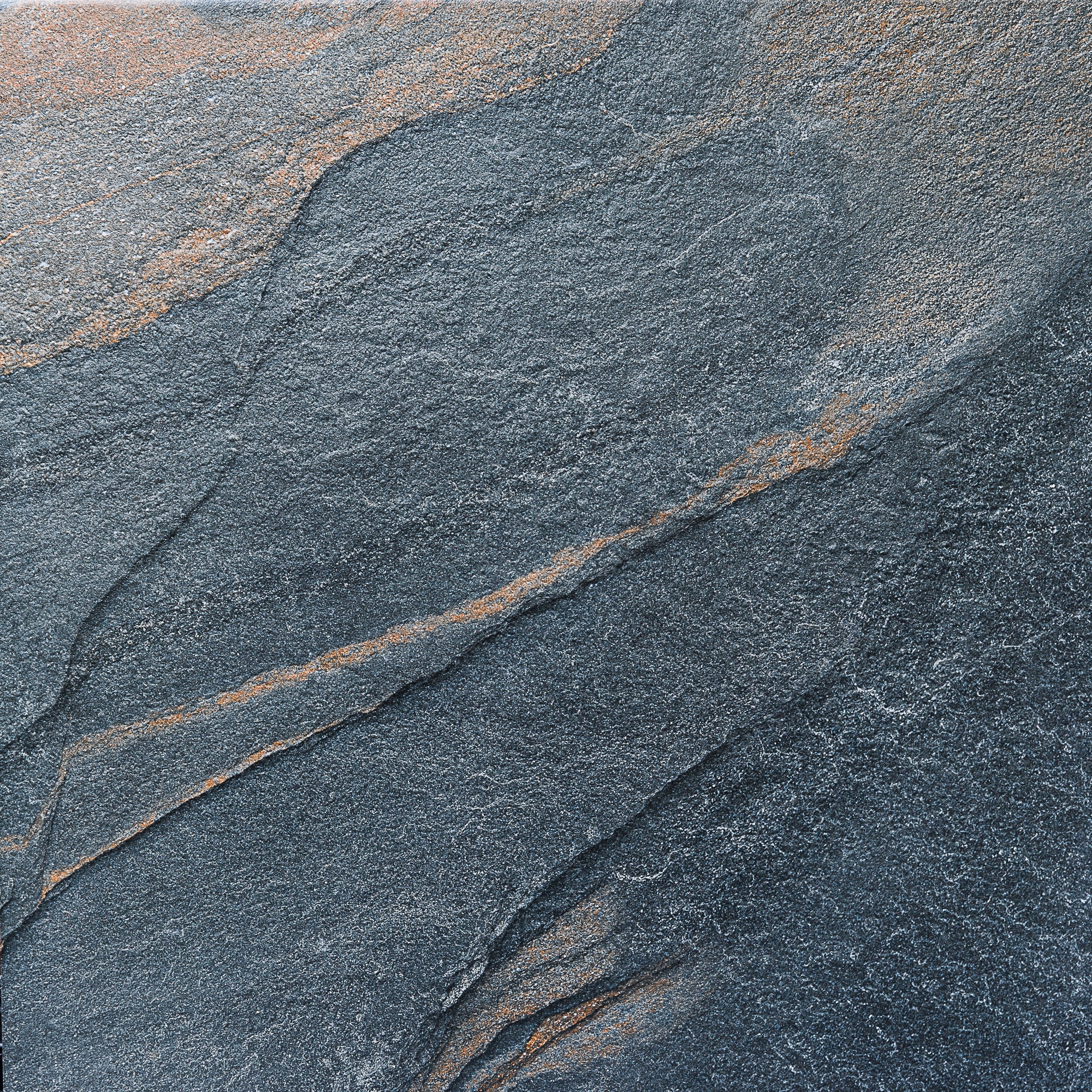 89128832 Керамогранит Anthracide 47x47 см 1.55 м² цвет черный Slate Santreyd