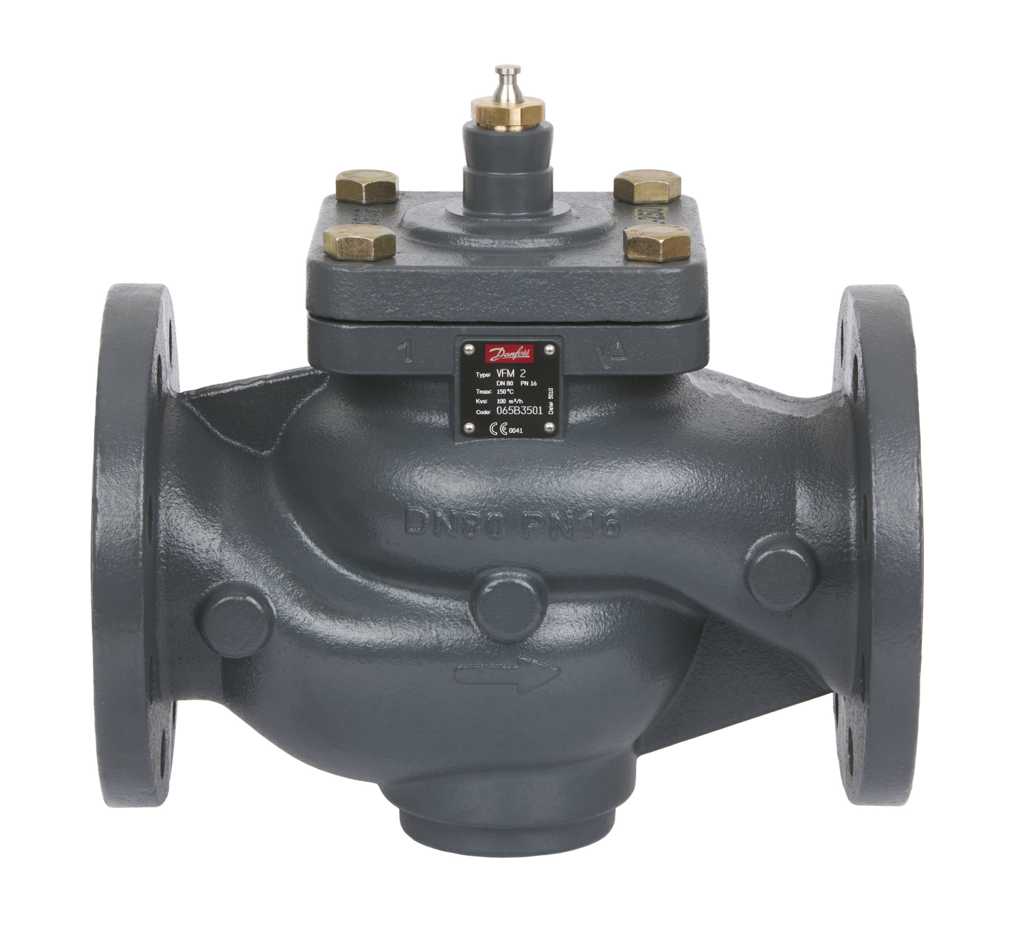 Danfoss Клапан регулирующий VFM 2 фланцевый VFM 2 Py 25 50/40 2-ходовой клапан 065B3061  - Вид №15