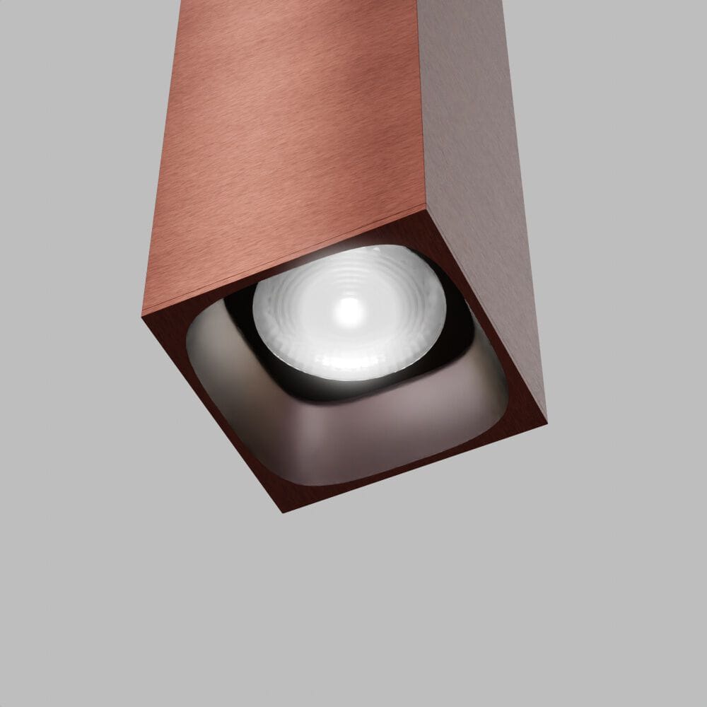 Алюминиевый потолочный светильник Amarcords Qube ARCH-00068804 - Вид №3