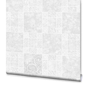 Обои виниловые Erismann Ceramica серые 0.53 м 1365-6 13622917 STLM-2204347