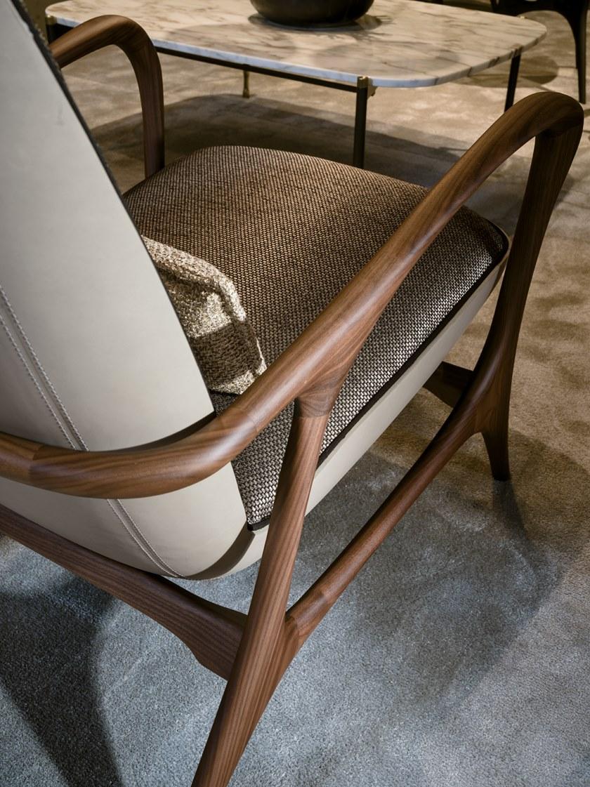 Bellotti Ezio Кресло из ткани с подлокотниками Gea 2019-20 - Вид №3