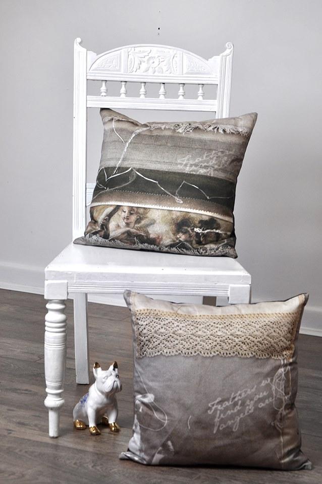 Mineheart Подушка из парусины квадратная  Acc/026 -bc  - Вид №1