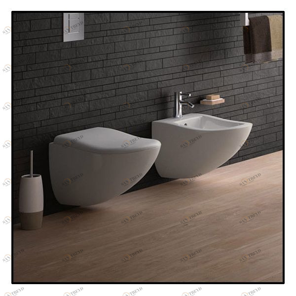 FLBSPM Биде подвесное FLUID Ceramica Cielo