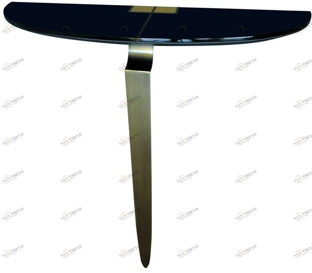 Garbarino Консоль в форме полумесяца из лакированного дерева Mesa Mesa c1 c 