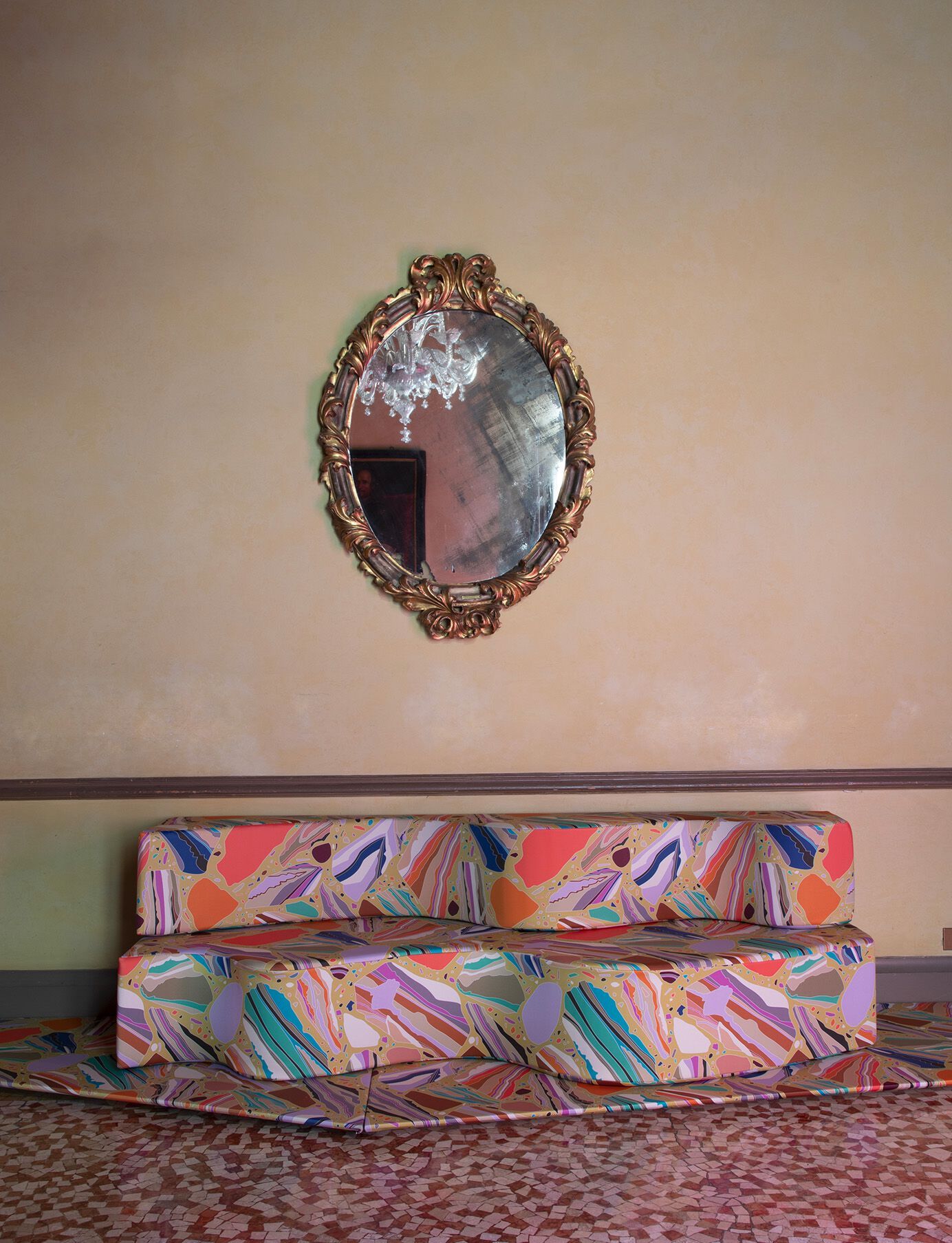 Ткань диван Poltronova Superonda ARCH-00029289 - Вид №8