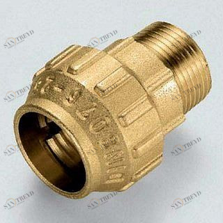 Муфта НР 25х3/4" для ПНД труб TIEMME 3400002