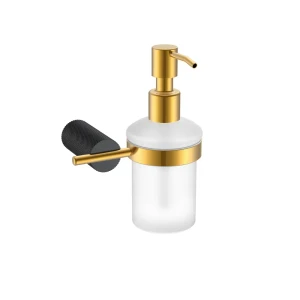 89379406 Дозатор для жидкого мыла Iddis Art LMARTSG0Zi46 подвесной сталь цвет золото