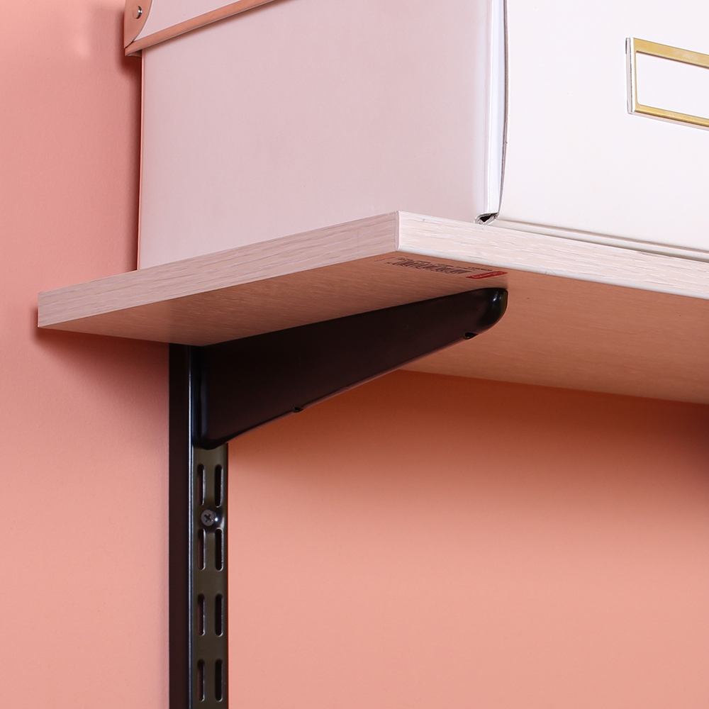 Кронштейн , 380x12x50 мм, черный LJPS0416 Public Steel Россия  - Вид №1