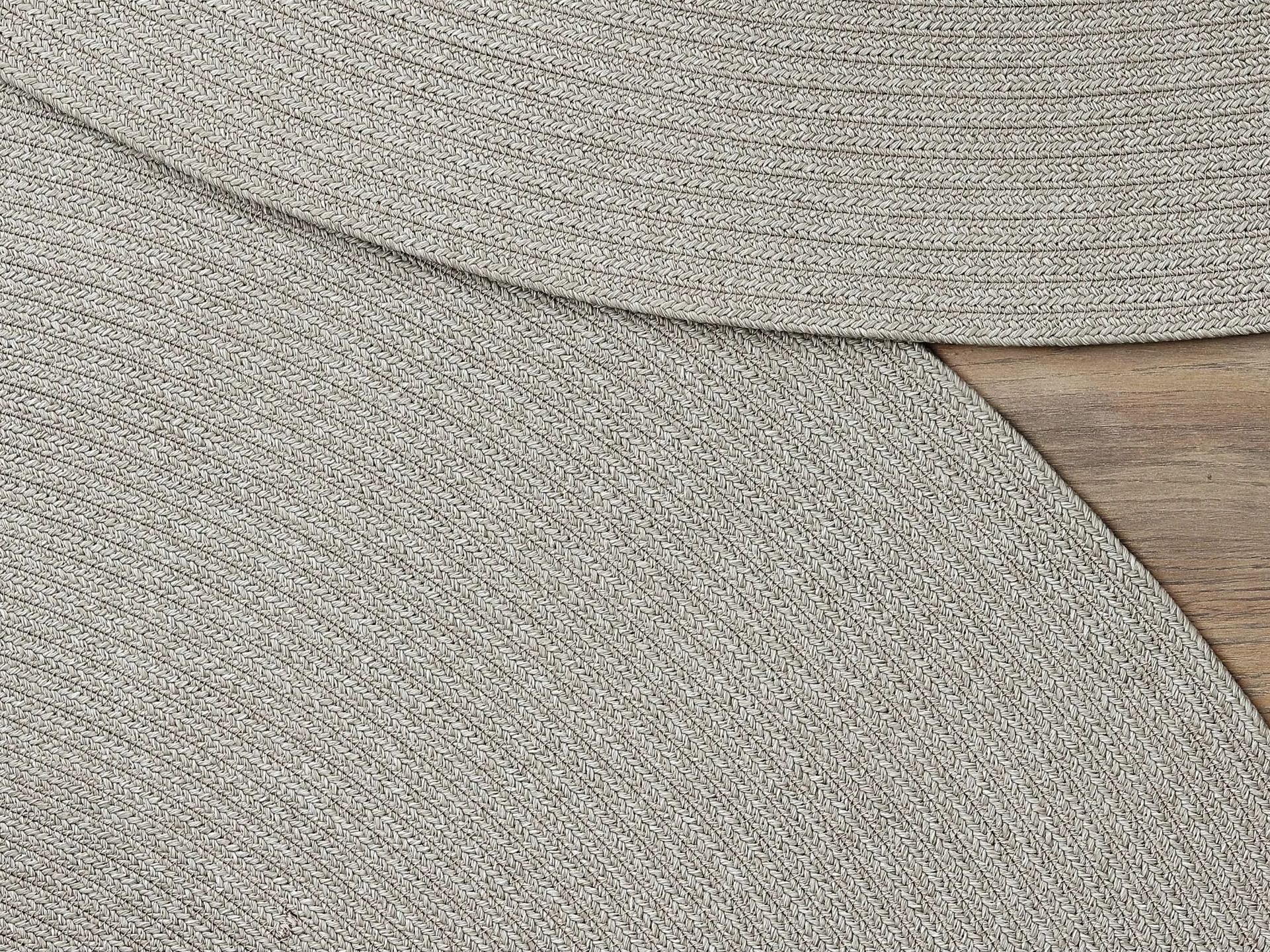 Olyna®100% плетеный двусторонний круглый напольный коврик Nodo Italia VULCANO ARCH-00023317 - Вид №1