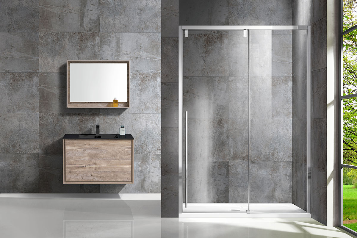 VDS-1L140CL-1 Душевая дверь Vincea Lugano Santreyd - Вид №1