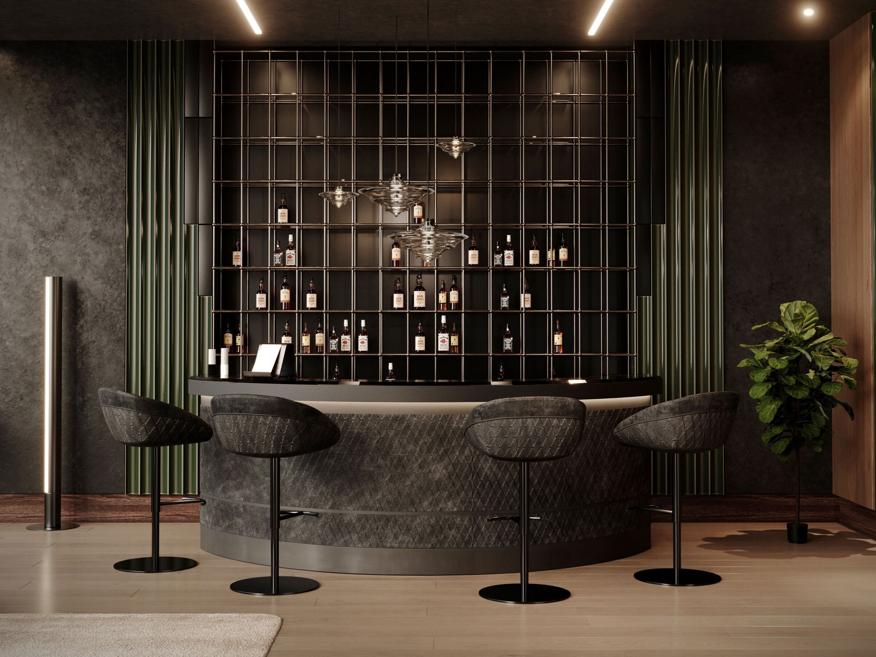 Барная стойка Wayne Enterprises Home Collection WE-149 ARCH-00146114