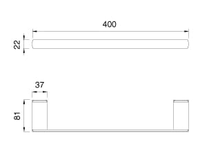 Держатель для полотенец из нержавеющей стали CEADESIGN AYLA ARCH-00102834 - Вид №2