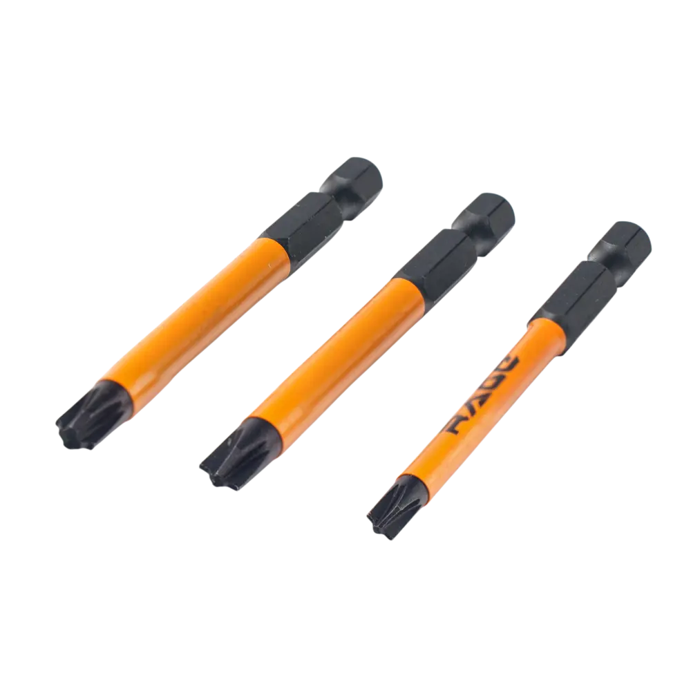 Магнитный набор бит RAGE для профессионального монтажа, 3 шт 89433159 STLM-1568326