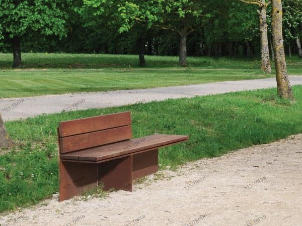 CYRIA Скамья со спинкой Monsieur sun-id-1353358