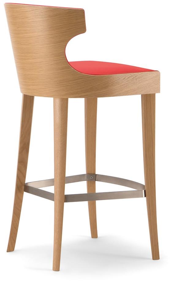 Tirolo Стул из массива дерева со спинкой и подставкой для ног Xie 053 sg - Вид №1