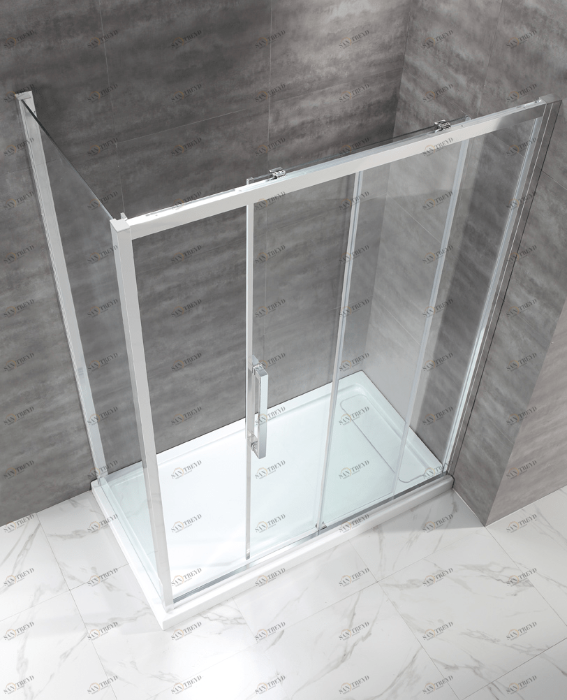 Душевой уголок CEZARES LUX-SOFT-W-AH-1-120/80-C-Cr-IV