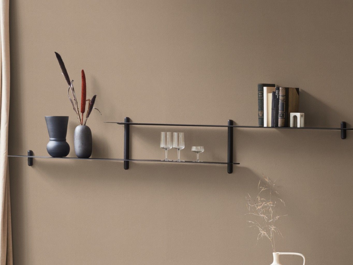 Стальная и деревянная полка Gejst Nivo ARCH-00015362 - Вид №1