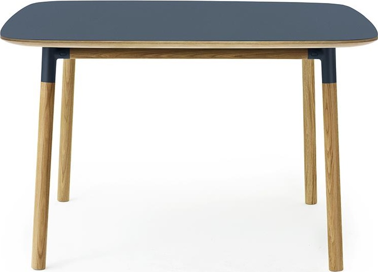 602831 Стол Form 120 x 120 см Синий / Дуб Норманн Копенгаген Normann Copenhagen 