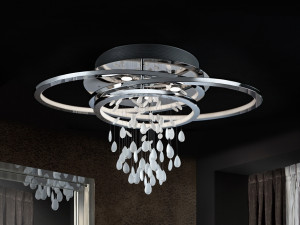 033676 Потолочный светильник 5L+LED Schuller Bruma