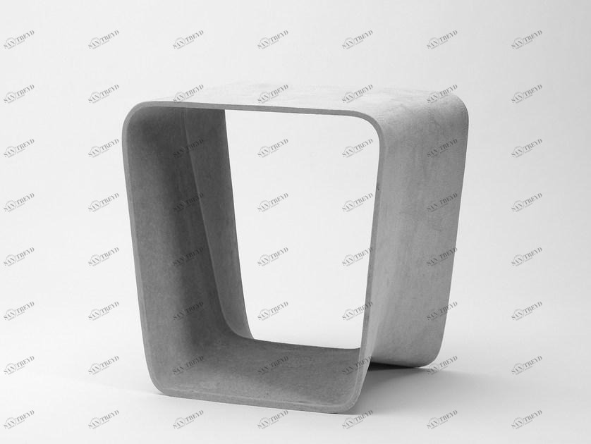 SWISSPEARL Italia Табурет садовый низкий бетонный Design 8038529