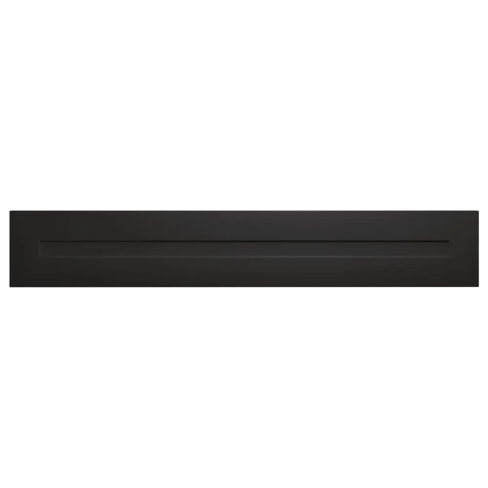 Фасад для кухонного ящика Ньюпорт 79.7×12.5 см черный матовый DELINIA ID 89340677 STLM-1564676 - Вид №1