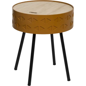 Столик журнальный «Shiro» 38.5х45.5 см цвет оранжевый 82674442 STLM-2028303