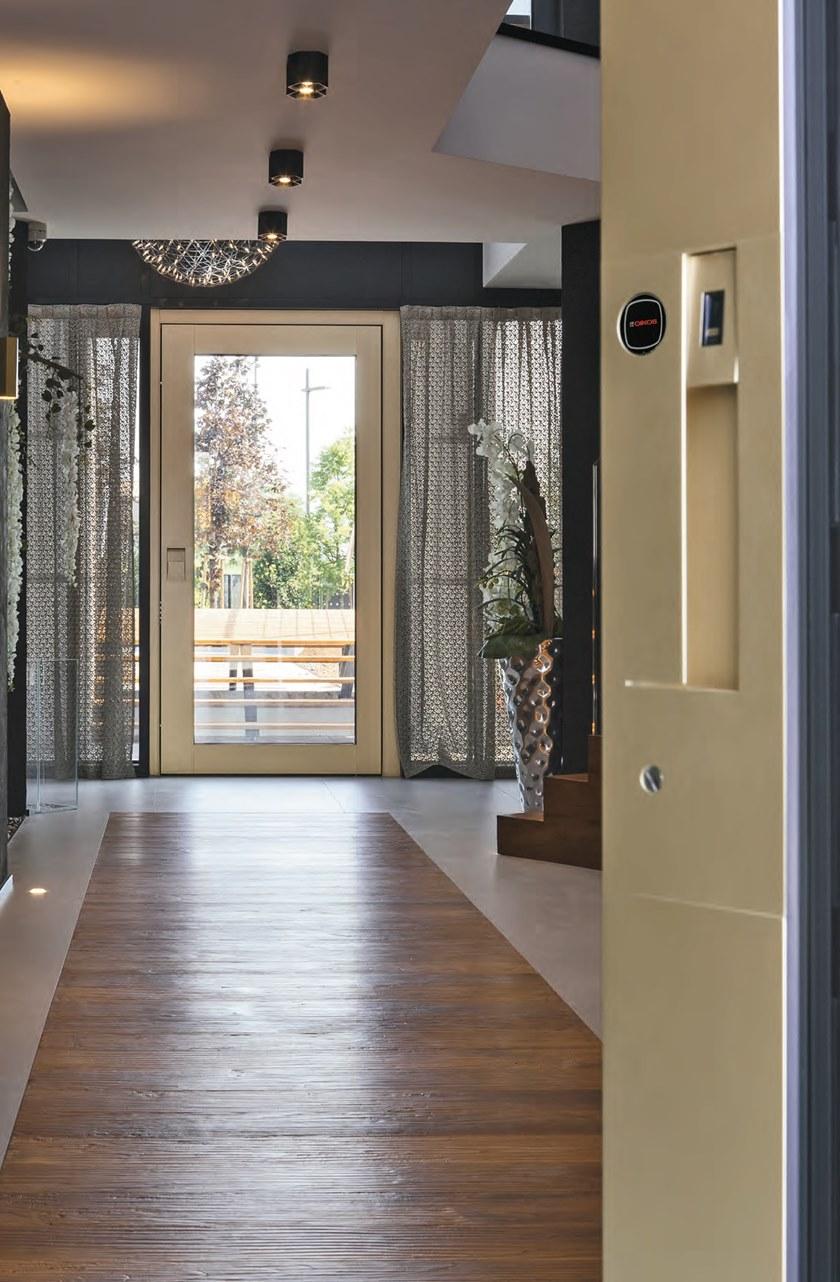 OIKOS VENEZIA Защитная дверь из алюминия и стекла Nova sun-id-1397324 - Вид №9