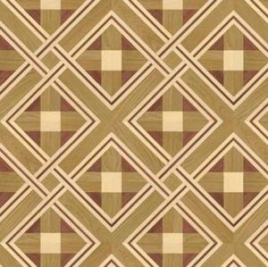 Художественный паркет Da Vinci Щитовой 26-308 Дуб (Гладкая) 500х500 мм.