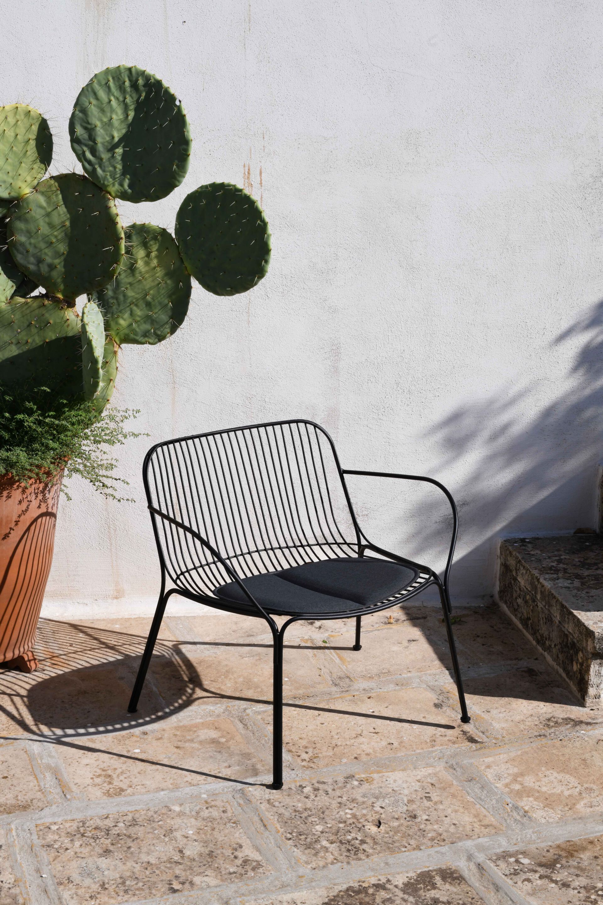 Садовое кресло из оцинкованной стали с подлокотниками Kartell Hiray ARCH-00023040 - Вид №28