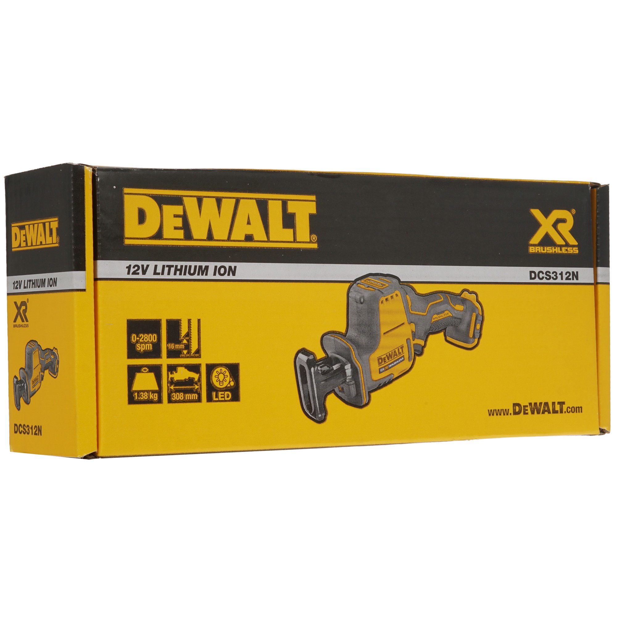 Сабельная пила DeWalt DCS312N XR 10.8/12V  , Без ЗУ, Без АКБ 5303419 STDN-0140173 - Вид №6