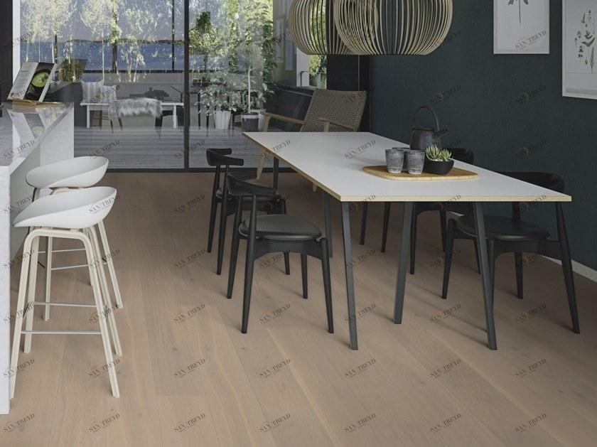 BOEN 3-х слойный дубовый паркет Plancia Peg*43fd