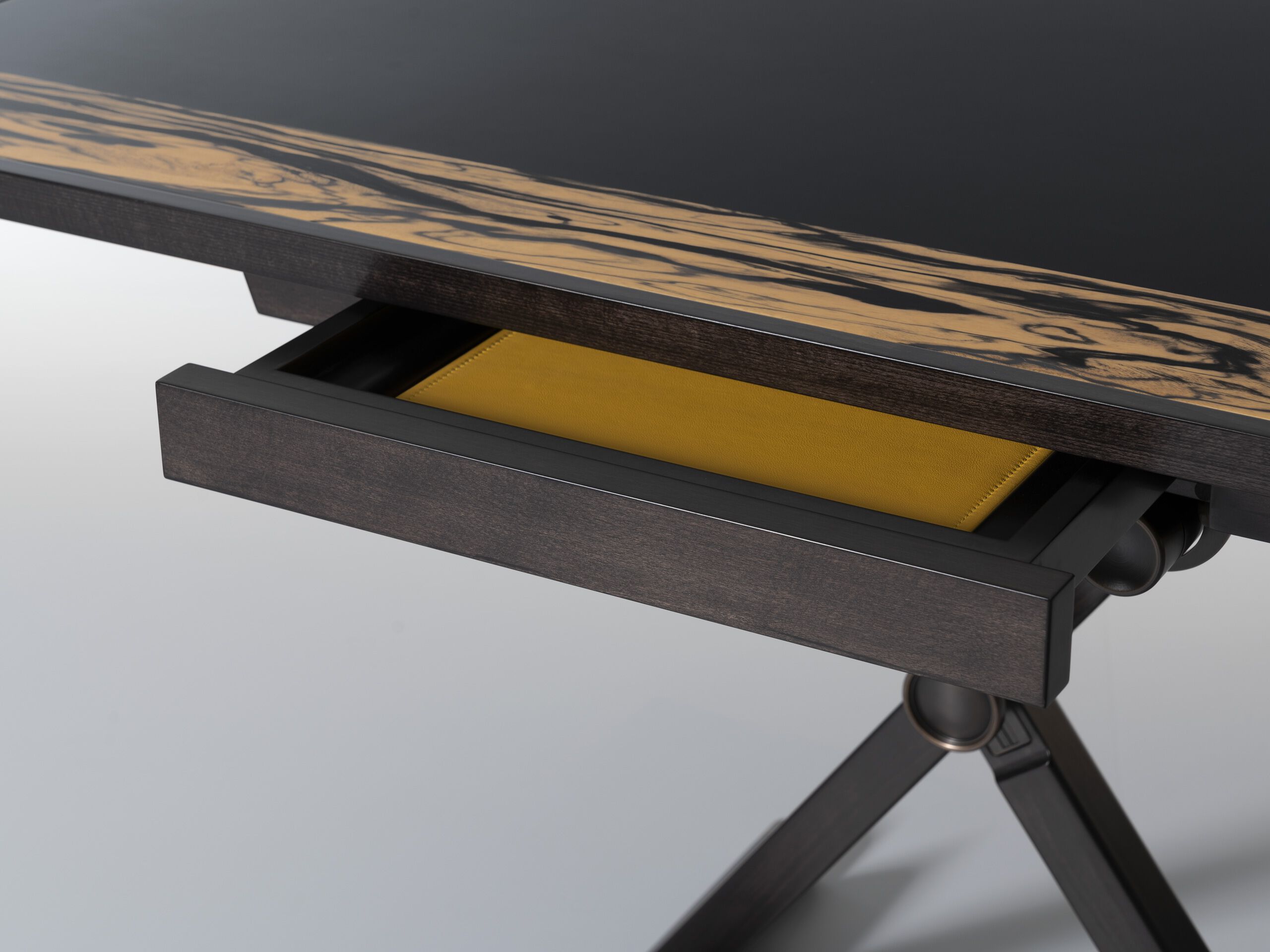 Прямоугольный стол из бука с ящиками Lorenzo Tondelli Kozumel ARCH-00053041 - Вид №1