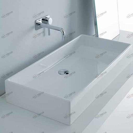 BX08038001 Накладная раковина на столешницу  овальная Disegno Ceramica 