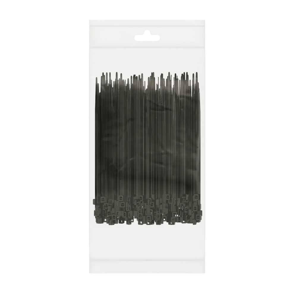 Крепежный хомут 2.5x100 мм нейлон цвет черный 25 шт Santreyd STLM-2012697