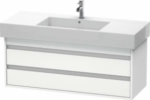 KT664201818 Ketho Тумбочка подвесная Белый матовый, декор