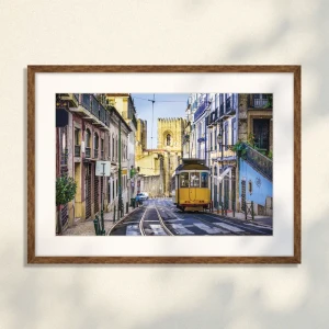 91313828 Картина в раме Postermarket "Лиссабон" 50x70 см STLM-0837876