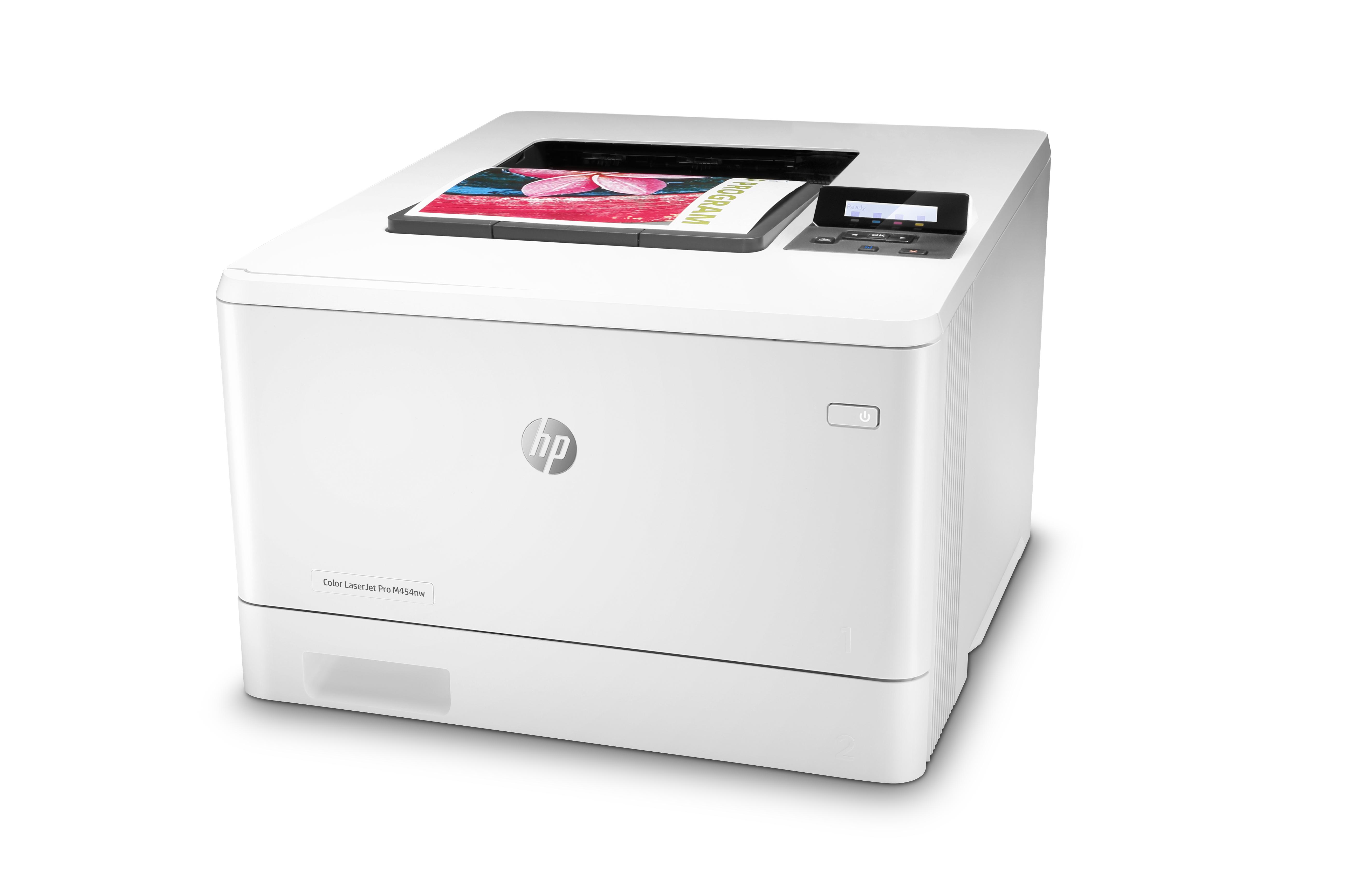 W1Y44A#B19 color laserjet pro m454dn HP Santreyd  - Вид №3