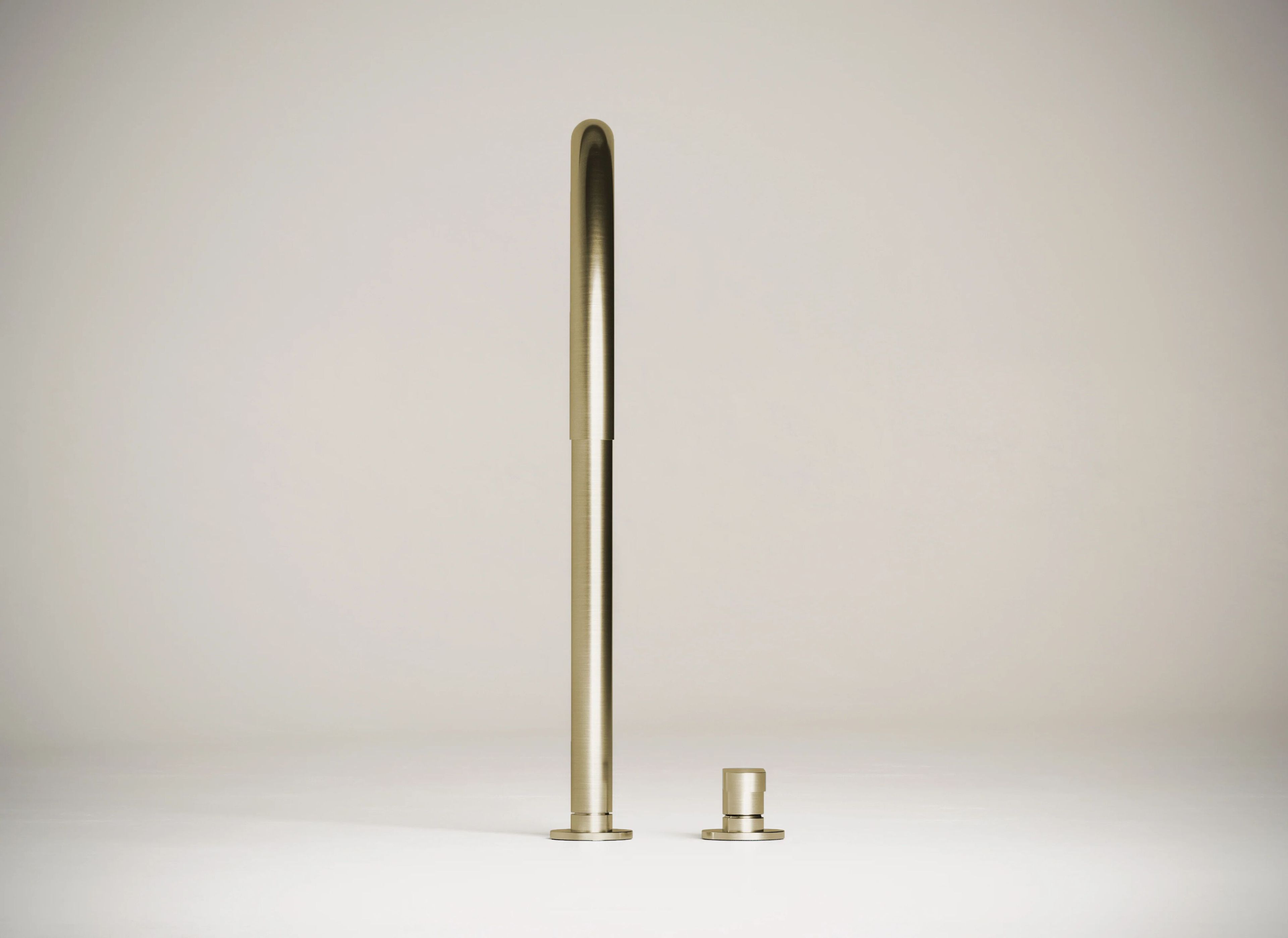 Смеситель для раковины из нержавеющей стали с поворотным горлышком COCOON John Pawson ARCH-00081817 - Вид №3