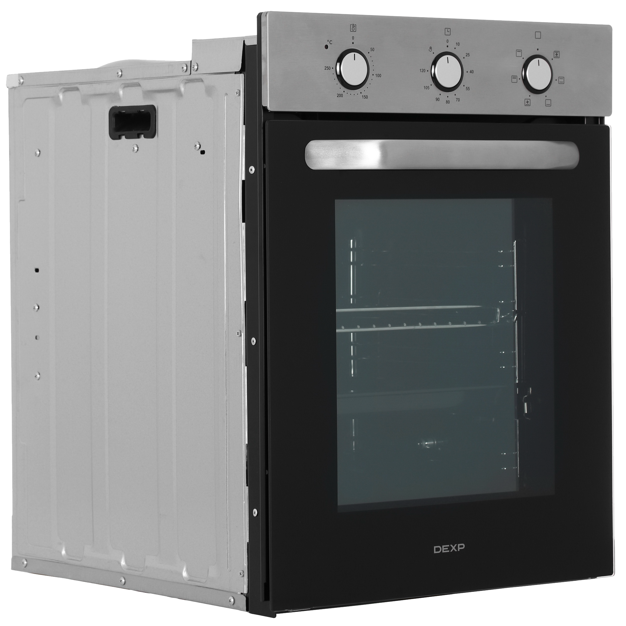 9101383 Электрический духовой шкаф DEXP 1SL45MSS серебристый STDN-0038319 - Вид №1
